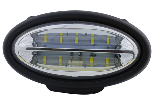 Oval LED Flood Beam Panel Mount Cab Light for Various John Deere RE269637 - Afbeelding 1 van 6