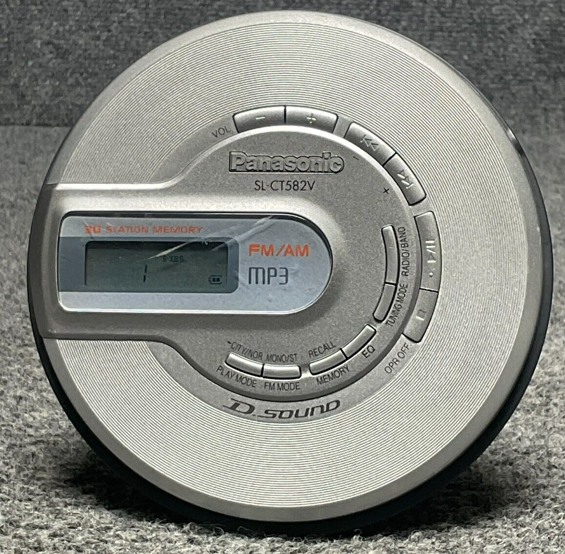 Panasonic SL-CT582V MP3/CD Player AM/FM Radio (Tested) ￼ | eBay