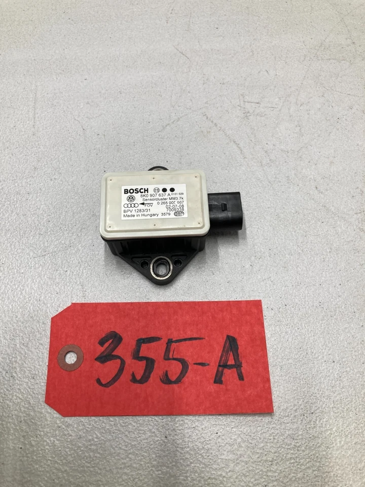 09-12 Audi A4 Premium Plus YAW Rate Speed Gravity Sensor Module OEM 8K0907637A - Image 2 of 4