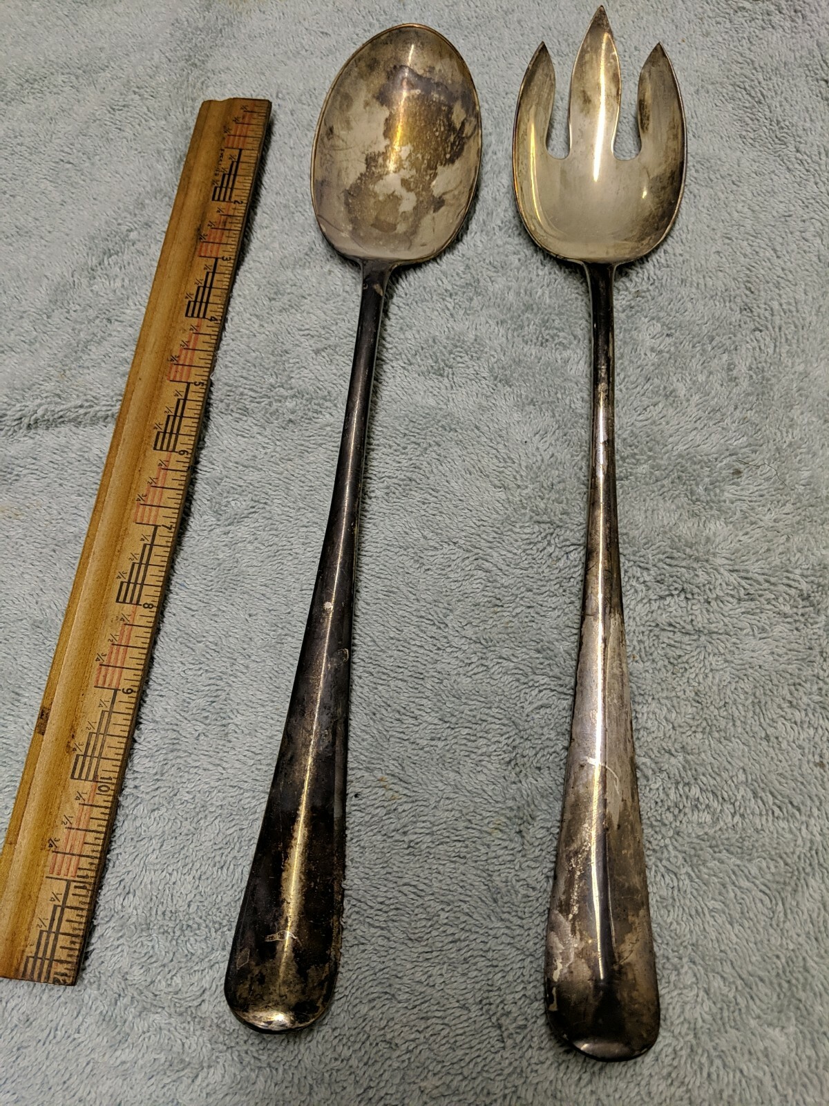 S G England Serving Spoons eBay