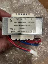 Grundfos 98996485 UPZC Transformer 24VAC-40VA E48-10-12 160802