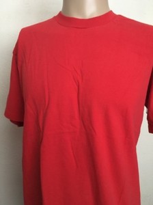 fruit of the loom red t shirt
