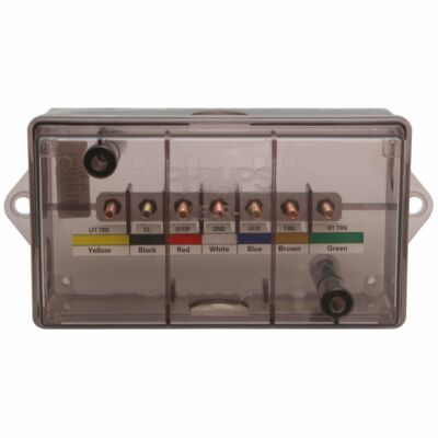 #ad Philips Trailer Wiring Junction 7 Pole Box Weather Proof $28.58