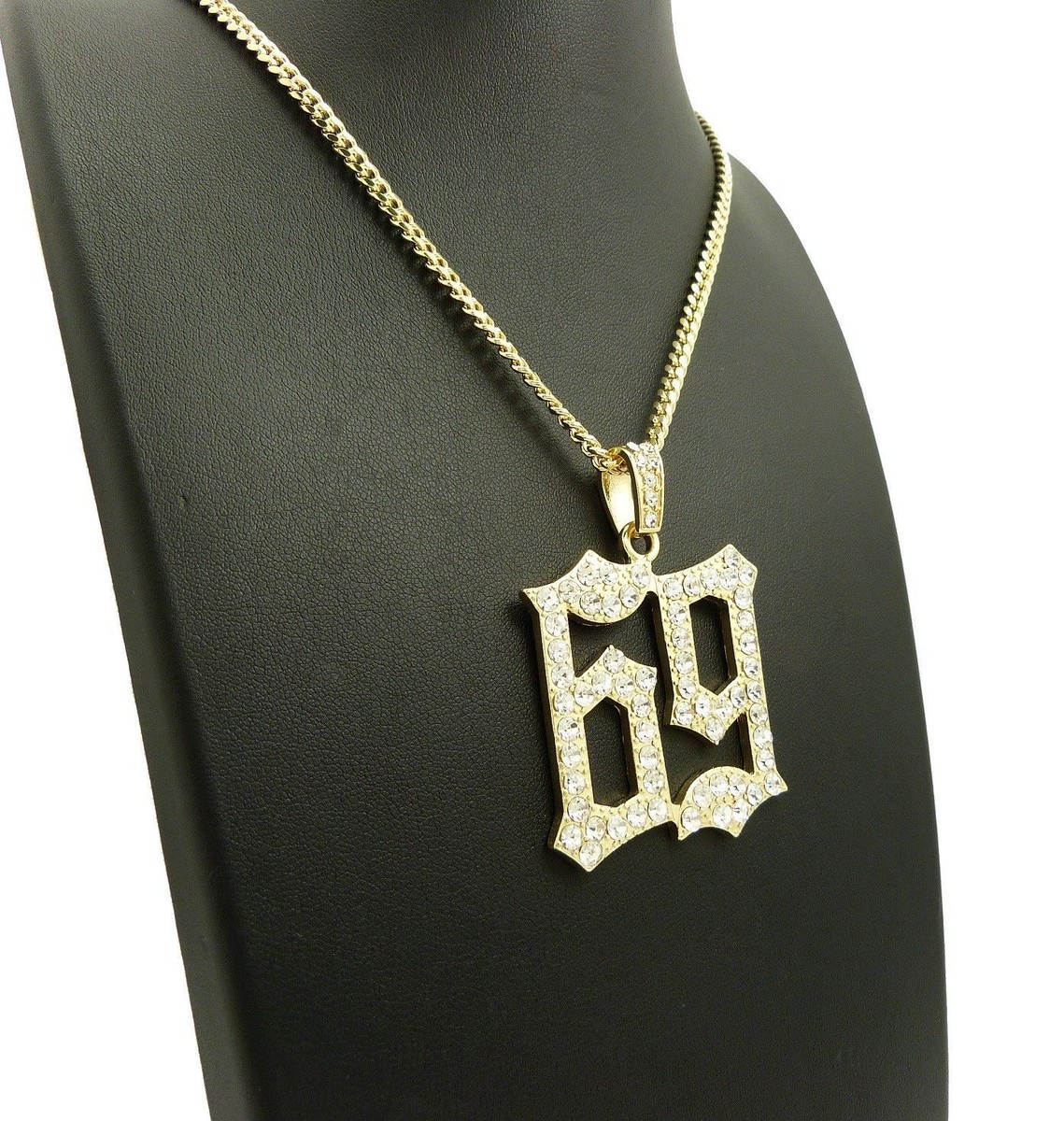 【ラスト1！！】 Man 韓国 1st ポップアップ ネックレス BLINGFACTORY Iced Hip Hop TEKASHI 69 Medallion Pendant & 24