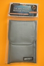 NEW Absorbits SILVER Wet Phone Rescue Pouch AP100SL for phones, fobs, etc  GIFT