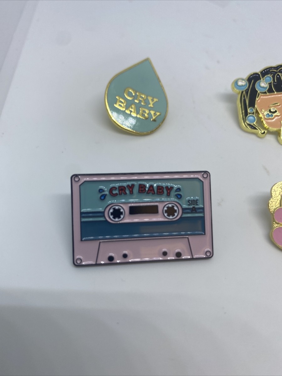 Lot of 4 Melanie Martinez - Cry Baby/Cassette/K-12/Tear - Enamel