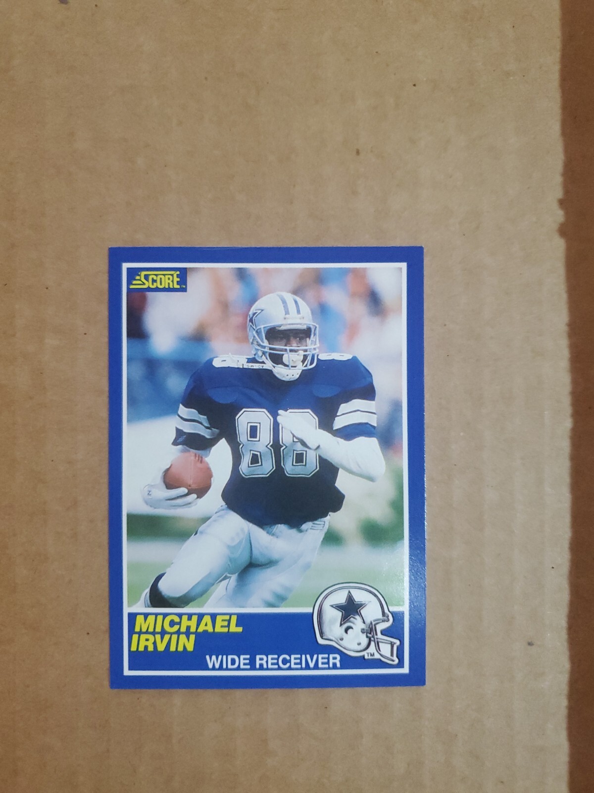 1989 Score Michael Irvin #18 Rookie Dallas Cowboys HOF 