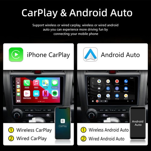 FOR HONDA CRV 2007-2011 ANDROID 13.0 CAR RADIO CARPLAY GPS HEAD UNIT + CAM 2+32G - Picture 4 of 15