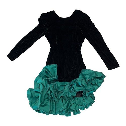 betsy and adam green velvet dress & Women's One-Shoulder Fringe-Trim Sheath Size 4 Wap racing