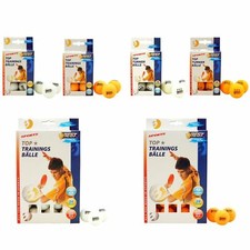 Best Sporting Tischtennisbälle, 1 oder 3 Sterne, 6 oder 24 Stück, orange / weiß