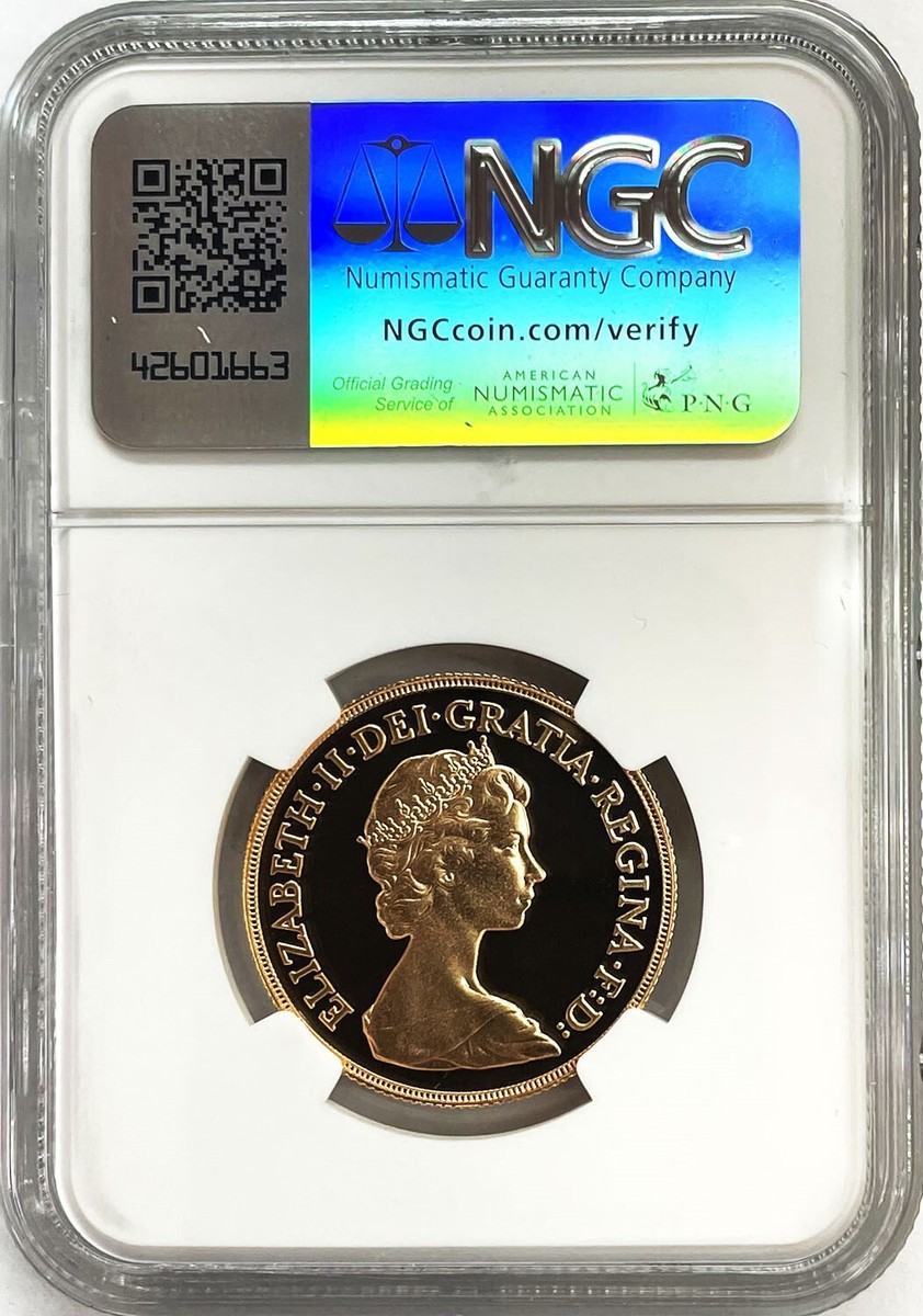 NGC PF69 1/2ソブリン 金貨 1983 1983 GOLD GREAT BRITAIN 2 POUNDS SOVEREIGN PROOF COIN NGC PF