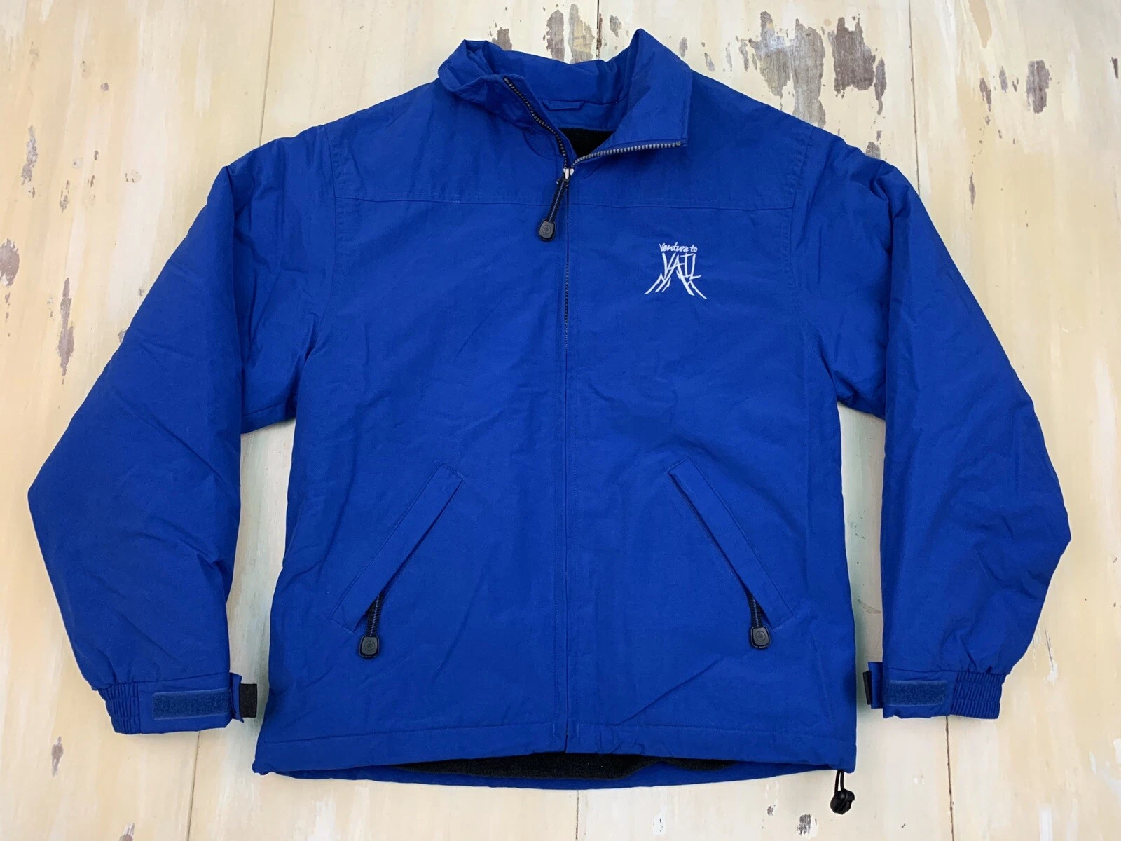 VAIL COLORADO - North End Blue Fleece-Lined Jacket, Mens Adult XS Extra Small