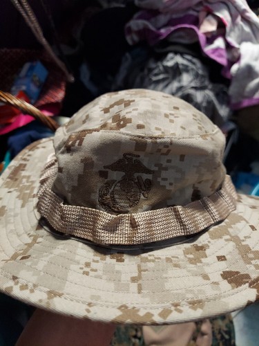 USMC ISSUE COVER FIELD BOONIE HAT 