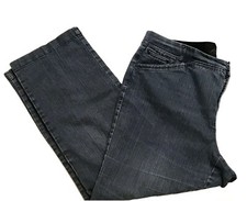 Khakis & Co Denim Blue Waist Tummy Slimming Stretch Women's Jeans Sz 18
