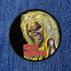 IRON MAIDEN - KILLERS (ROUND) (NEW) SEW ON PATCH OFFICIAL BAND MERCHANDISE
