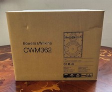 Bowers & Wilkins CWM 362 PAIR Inwall Speakers NEW, SEALED. Custom Installation