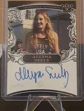 2018 Sage Sportkings Auto Black Allysa Seely #A27 Auto