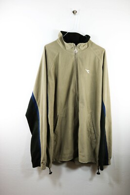 Diadora vintage track jacket size D56 track jacket beige GA1