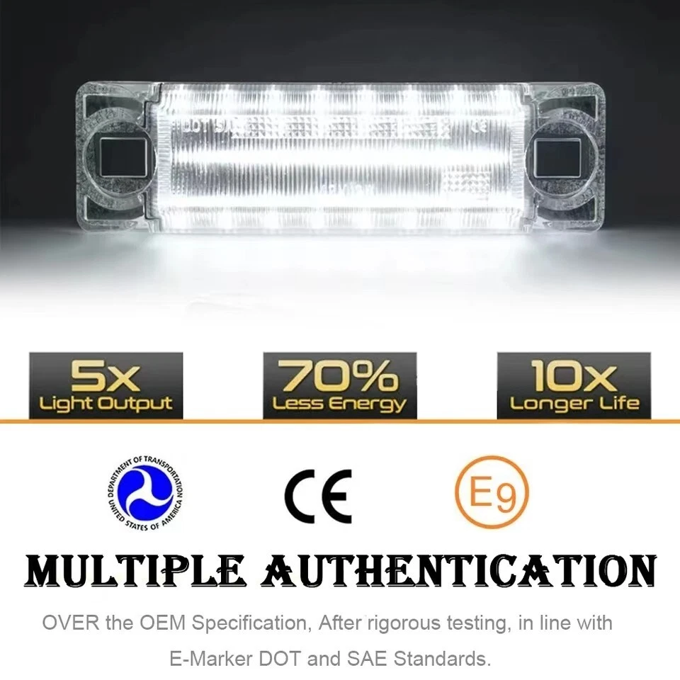 2x For Dodge Ram 1500 Ram 2500 3500 Ram 1500 Classic LED Trunk Cargo Bed Lights Foto 4 de 4