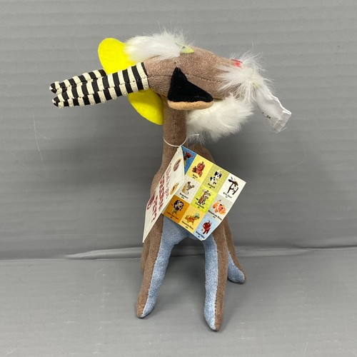 Dakin Dream Pets Billy The Goat Plush Kids Toys With Yellow Hat Velour Vintage - Picture 4 of 8