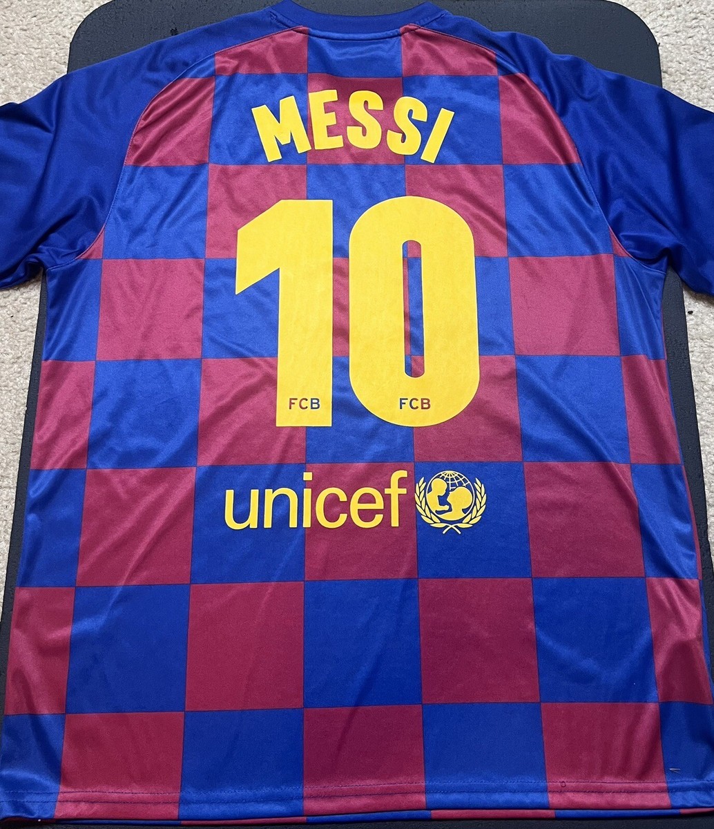 FC Barcelona Messi 10番ジャージ 2013/14 Barcelona Home Jersey #10 Messi 2XL Nike Soccer Joan