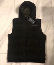 Scotch and Soda Men's Puffer Vest Black $198 New