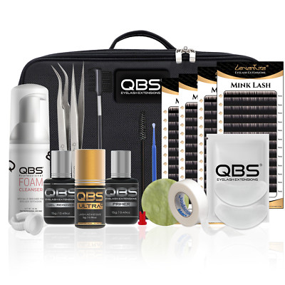 QBS  Wimpernverlängerung Starter Training Kit Profi - Loventure  Nerzwimpern