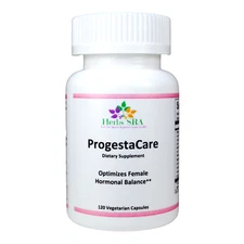 PROGESTACARE, 120 Capsules, Progesterone Production Naturally, Powerful. Optimal