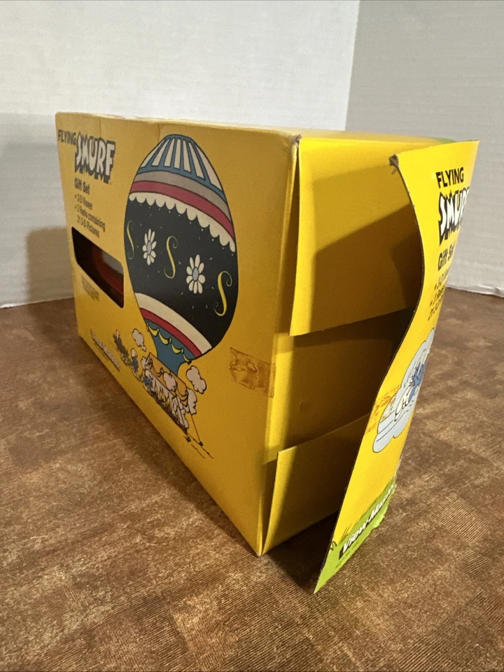 New 1982 View-Master Flying Smurf Gift Set Vintage 3D Viewer Toy READ - Image 3 of 4