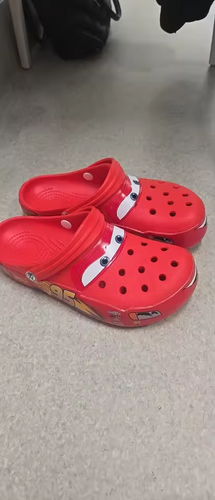 NEW Crocs Lightning McQueen Clog Adult Shoe Limited Classic Disney No Lightup - Picture 8 of 10
