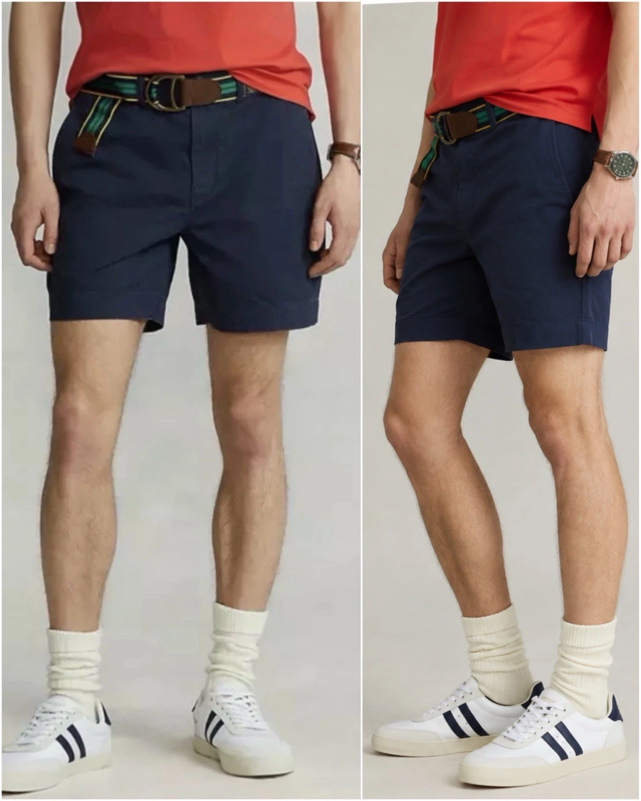 Polo Ralph Lauren Polo Chino Classic Fit 6” Shorts Men 40 Navy Ink NWT