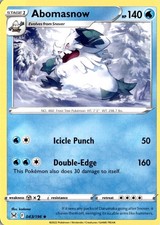 Abomasnow 043/196 SWSH11: Lost Origin Pokémon Card TCG