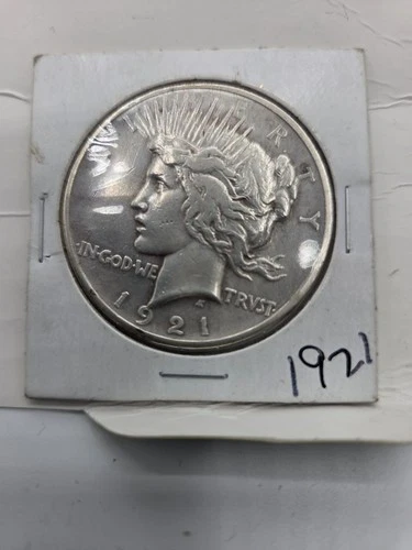 1921 Peace Silver Dollar ~ Key Date ~ Higher Grade/XF-AU Condition ~ Free S/H