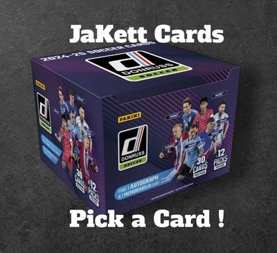 2024-25 Panini Donruss FIFA Soccer - OPTIC - Pick Your Card