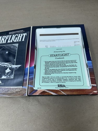 Amiga Starflight Computer Game Software Binary Systems Commodore - Photo 3/6