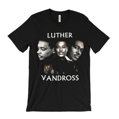 Luther Vandross T Shirt - R&B, soul, quiet storm, Never Too Much, Here and Now