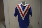 ST HELENS RLFC BNWOT COTTON BLUE HERITAGE RUGBY LEAGUE JERSEY SIZE XL!