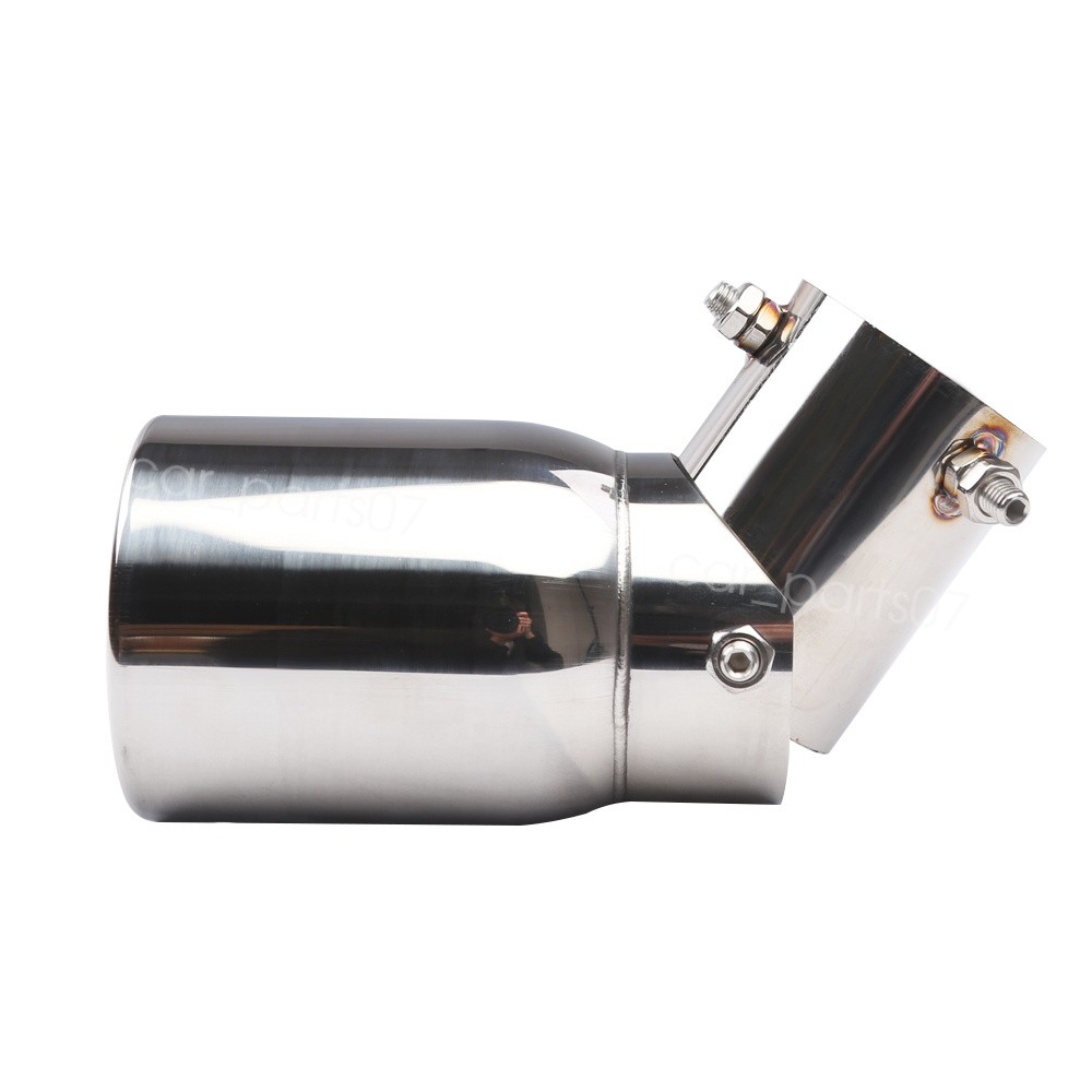 Rear Exhaust 1.5-2.1" Pipe StainlessSteel Tail Muffler Pairs For 2004 Acura NSX