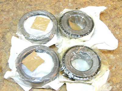 2 SETS  NTN  156194 / 156195  Tapered Roller Bearing Sets