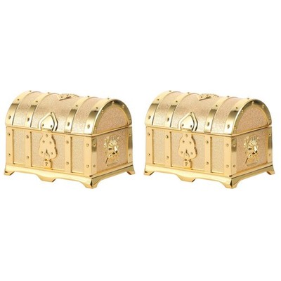  2 Count Fotoaufbewarungsbox Aufbewahrungsbox Vintage Schatztruhe