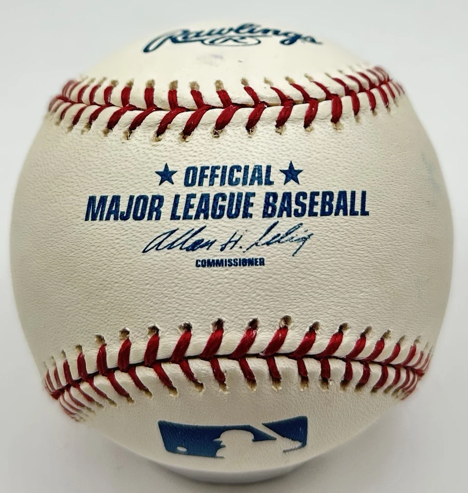 Tim Hudson Firmado Rawlings Oficial Grandes Ligas Béisbol Autografiado Foto 2 de 2