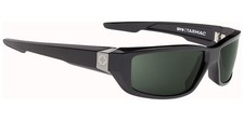 Spy Optic Tarmac Polarized Men's Black Wrap Sunglasses - YS145004
