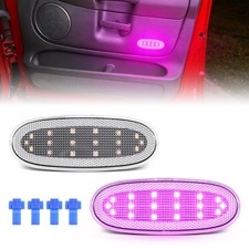 For 2002-2009 Dodge Ram 1500 2500 3500 2x Interior Led Door Panel Courtesy Light For 2002-2009 Dodge Ram 1500 2500 3500 2x Interior Led Door Panel Courtesy Light