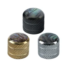 Metal Guitar Control Knob Sturdy for 6mm Dia Shaft Pots Potentiometer Knob