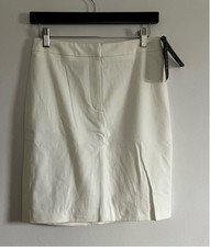 Ralph Lauren NWT stretch white pencil skirt 6P
