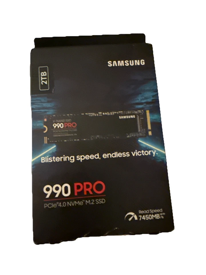 Samsung 990 Pro M.2 2TB Express 4.0 V-NAND NVMe M.2 SSD - Image 2 of 4