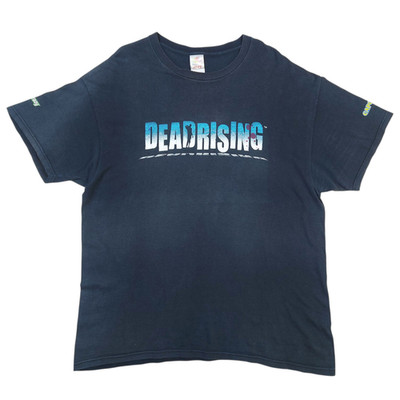 Vintage 2006 Dead Rising Capcom Game Crazy Classic LOGO Official T-Shirt XL