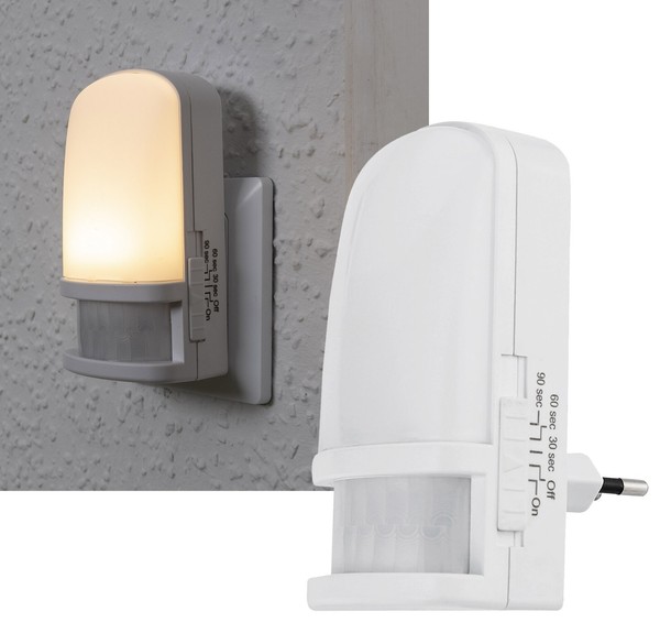 Led-Nachtlicht Bewegungsmelder Nachtlampe DäMmerungssensor Orientierungslicht-image