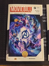 2018 REGAL IMAX MOVIEBILL MAGAZINE MARVEL'S AVENGERS INFINITY WAR #'d 1553