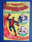 AMAZING SPIDER-MAN # 8 - (FN+) -DITKO-HUMAN TORCH-1ST LIVING BRAIN-FANTASTIC 4